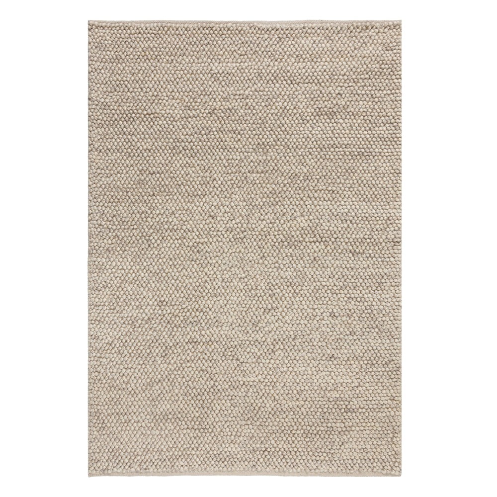 Jasnoszary dywan wełniany Flair Rugs Minerals, 120x170 cm