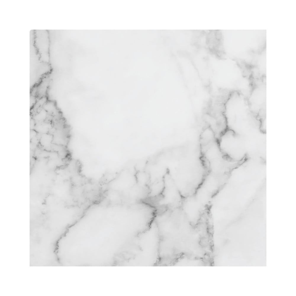 Naklejka na podłogę Ambiance Slab Stickers White Marble, 30x30 cm