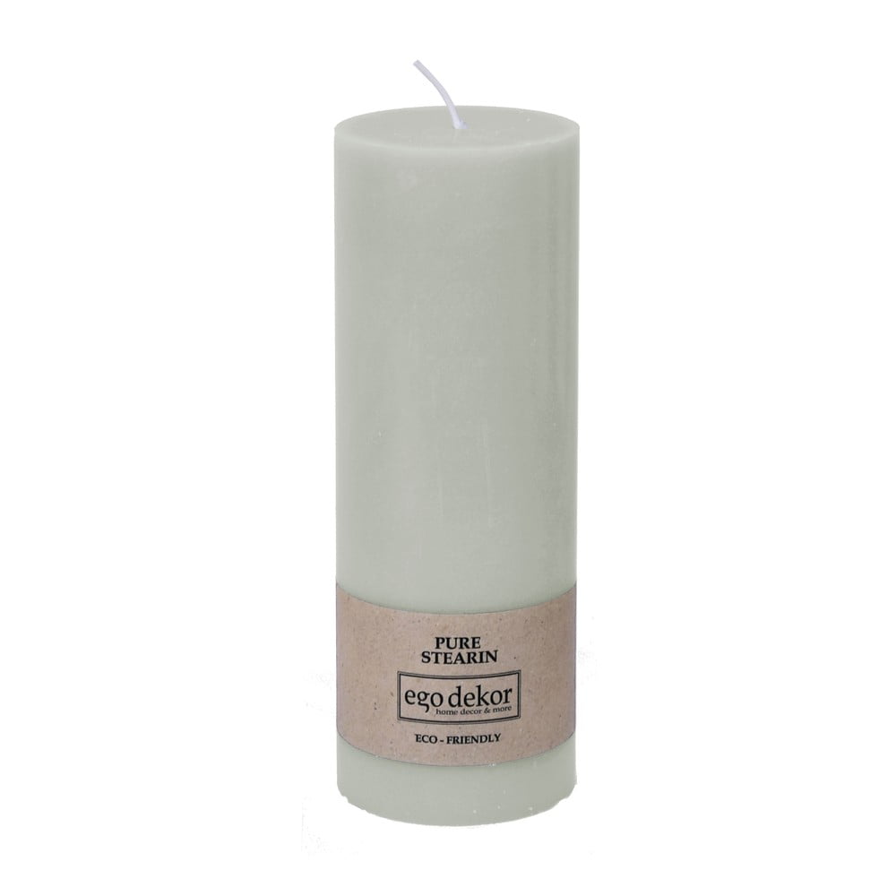 Turkusowoniebieska świeczka Eco candles by Ego dekor Friendly, 60 h