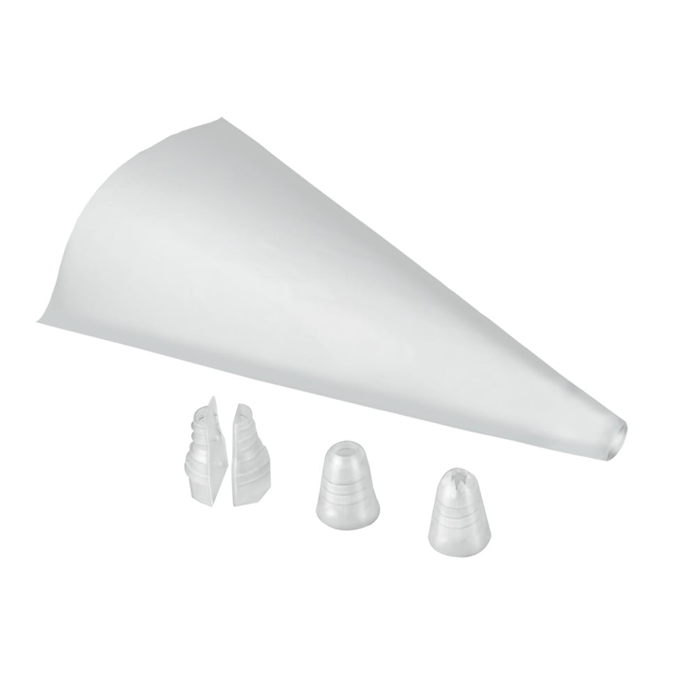 Komplet 20 rękawów cukierniczych z 2 nakładkami Metaltex Cake Maker, 41x26 cm