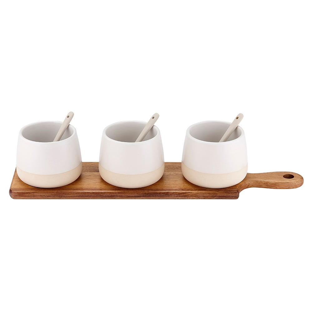 Białe miski do serwowania z kamionki zestaw 3 szt. Host – Ladelle