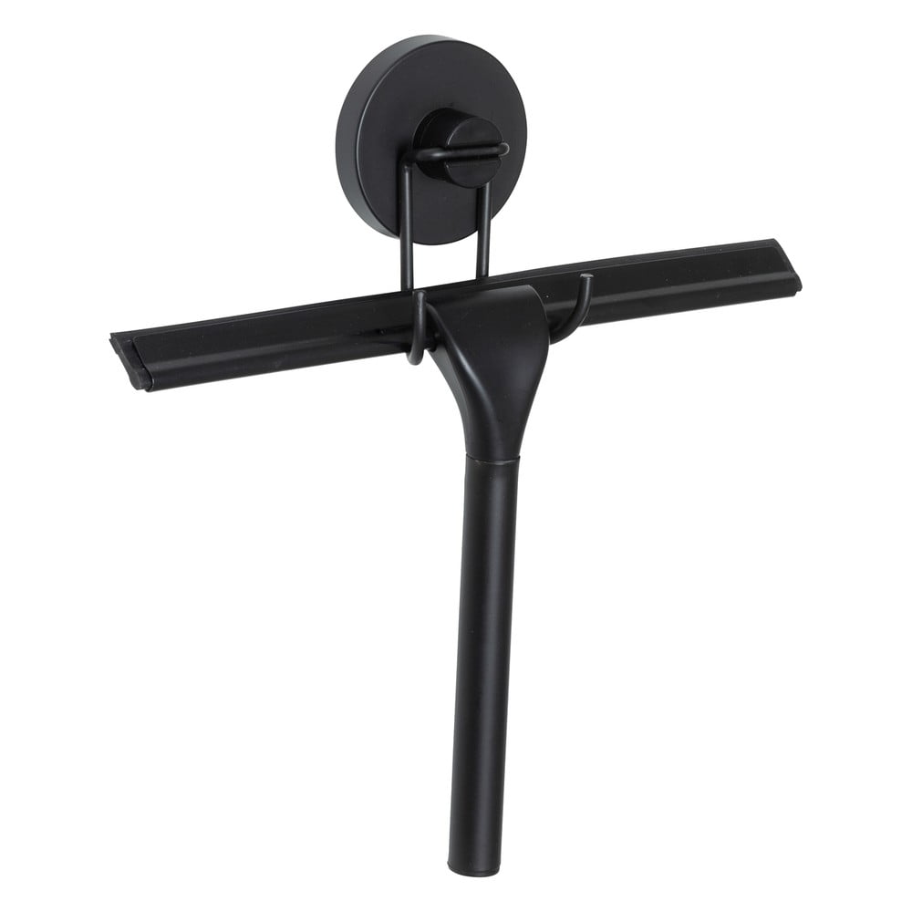 Czarna ściągaczka do szyb Wenko Static-Loc®Pavia