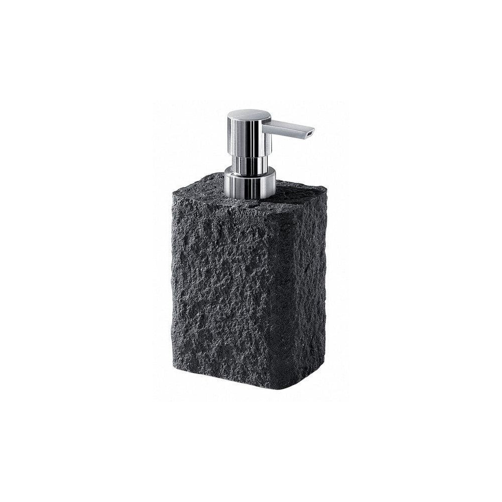 Ciemnoszary dozownik do mydła Sapho Aries, 350 ml