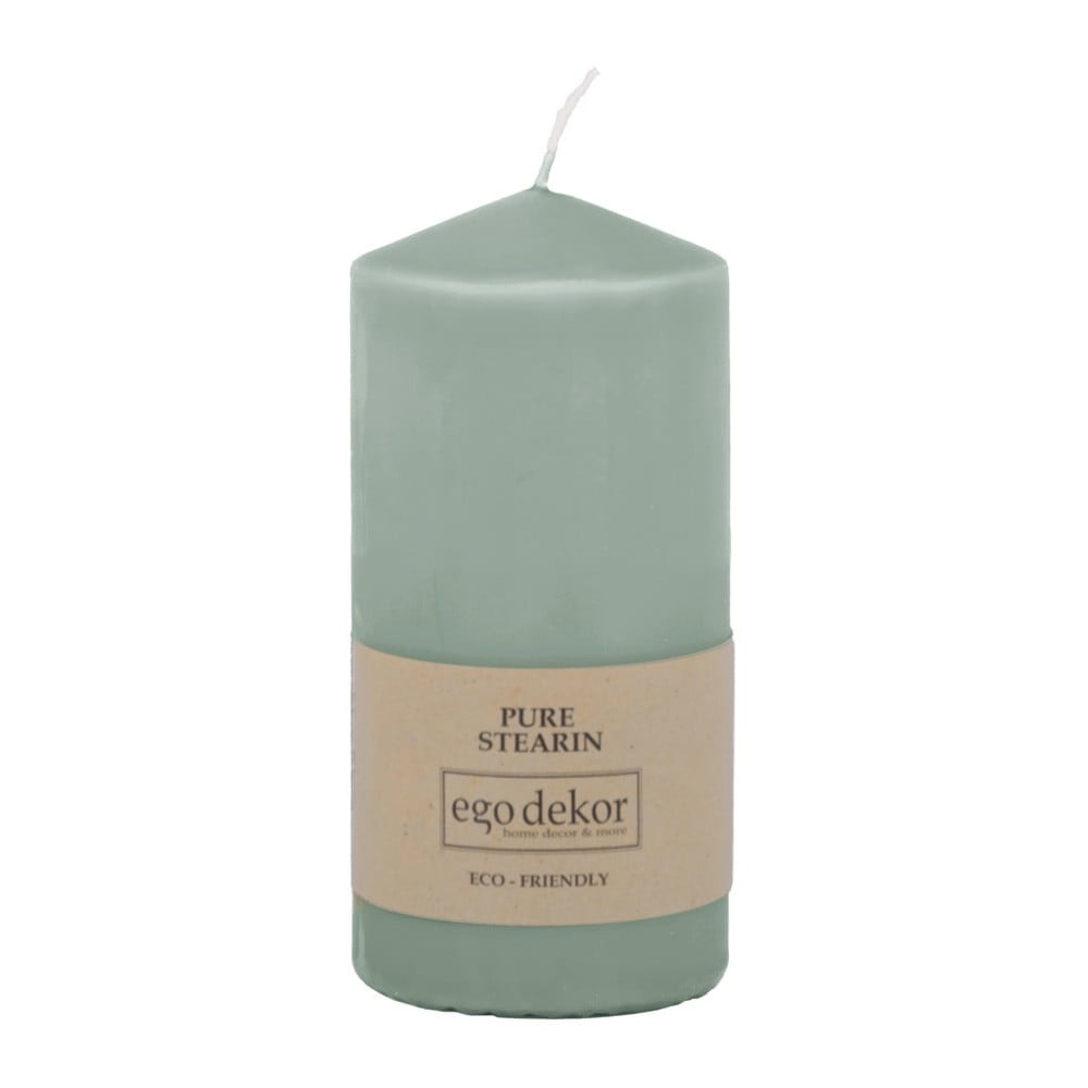 Turkusowoniebieska świeczka Eco candles by Ego dekor Top, 30 h