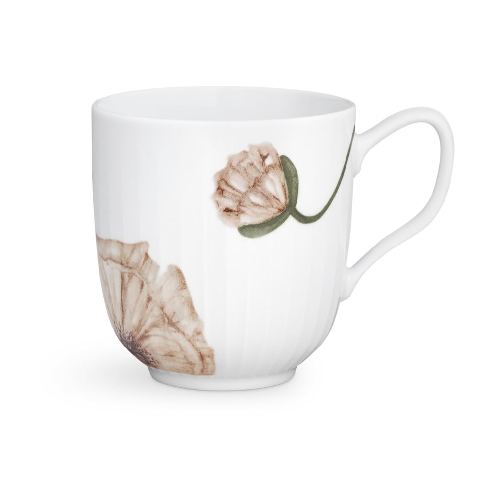 Kubek HAMMERSHOI POPPY Kähler 330 ml biały