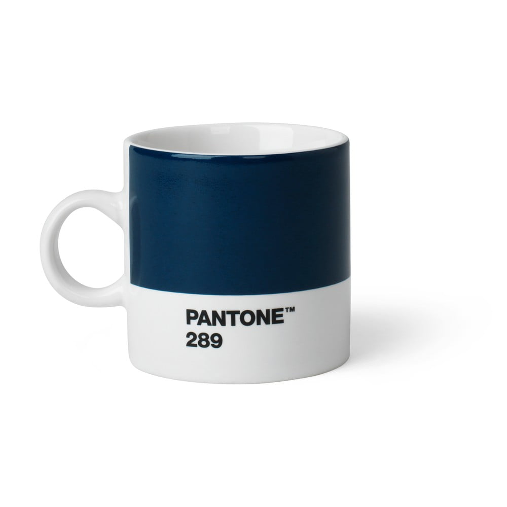 Granatowy kubek Pantone Espresso, 120 ml
