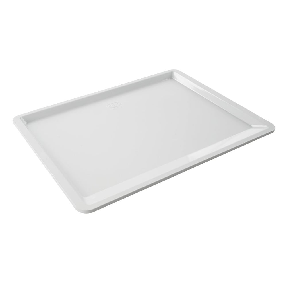 Biała stalowa blaszka do pieczenia Dr. Oetker White Christmas Baking, 42 x 33 cm