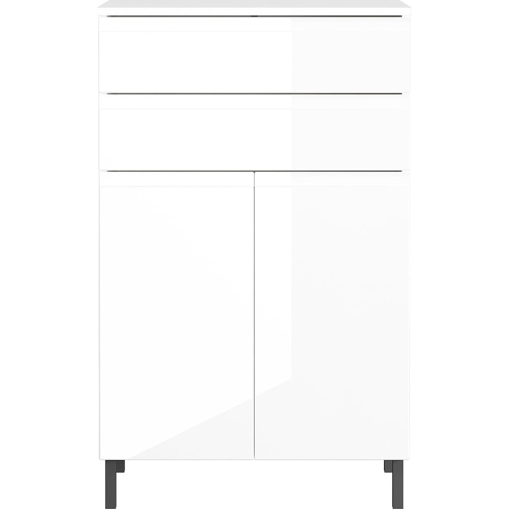 Biała szafka łazienkowa 60x97 cm Salinas – Germania