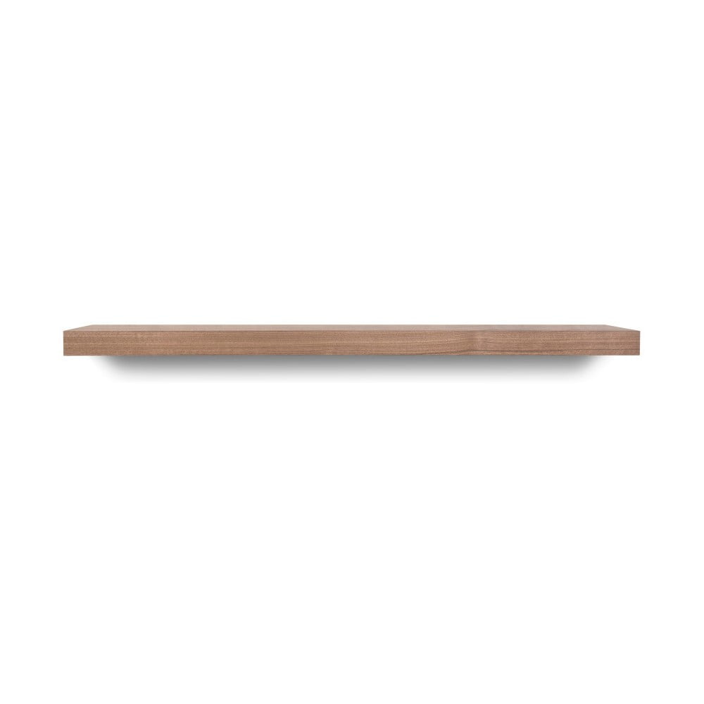 Półka z fornirem orzechowym TemaHome Balda, dł. 120 cm