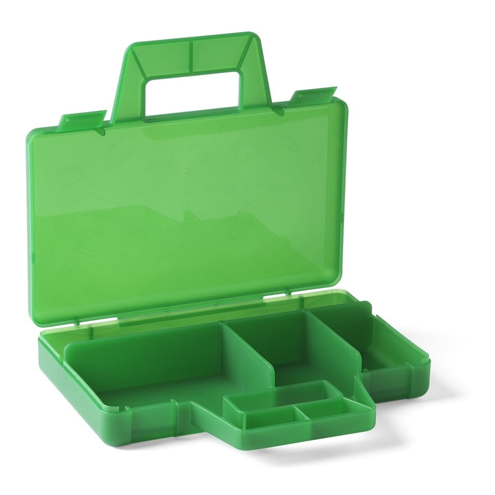 Zielony pojemnik do przechowywania LEGO® To Go