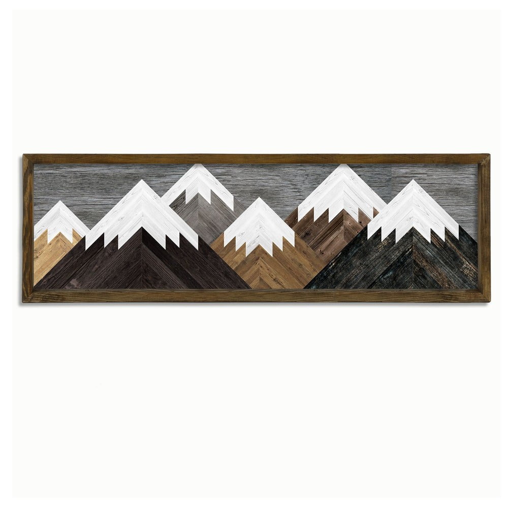 Obraz Mountains, 120x35 cm