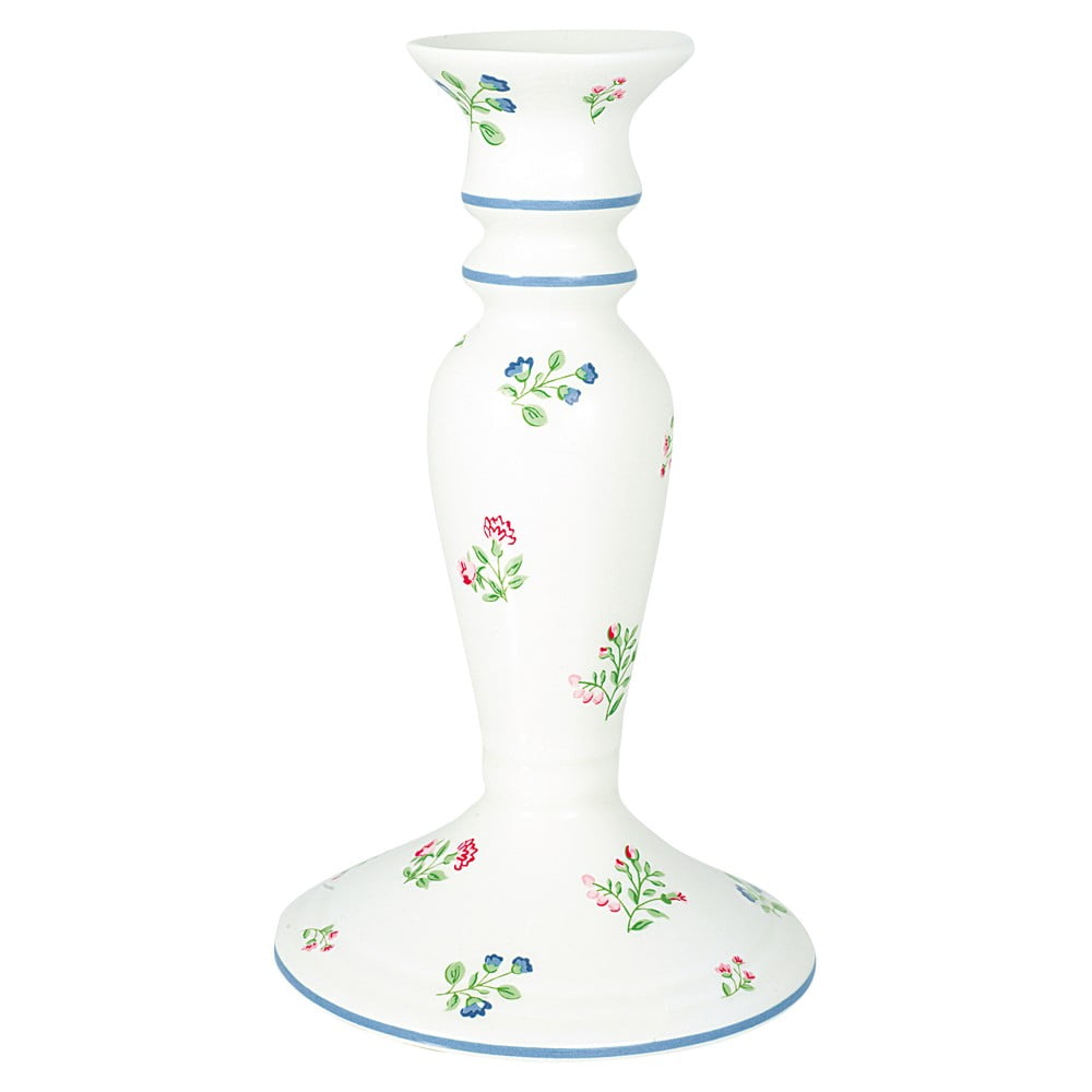 Porcelanowy świecznik Green Gate Hannah