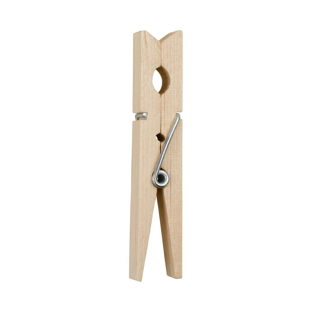 Zestaw 36 drewnianych klamerek Addis Wooden Pegs Pack
