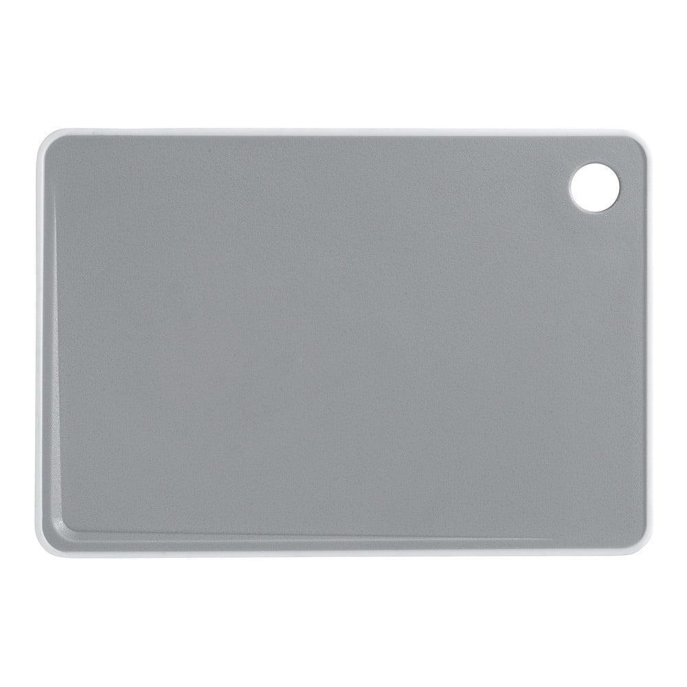 Wenko Deska do krojenia płyta do krojenia Basic 23 x 16 cm polipropylen szary twm_504774
