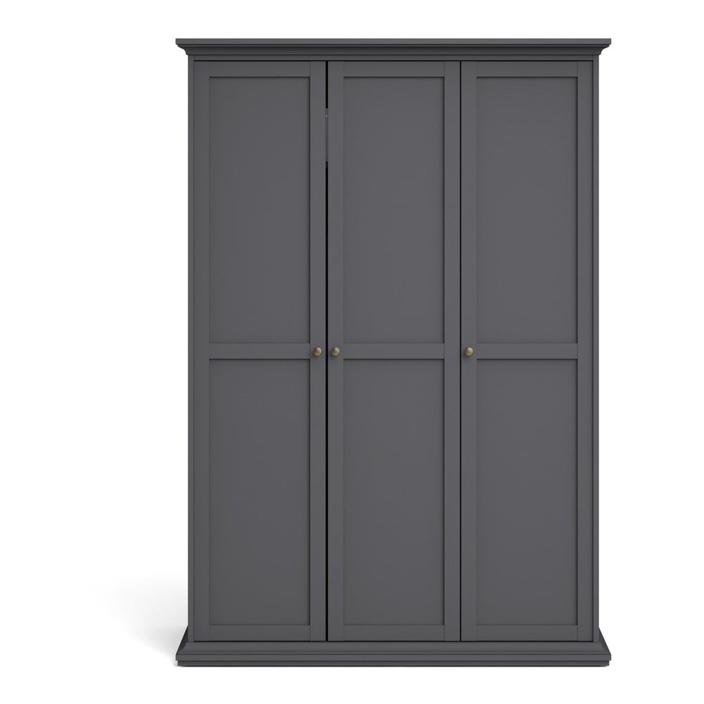 Szara szafa Tvilum Paris, 138,8 x 201 cm