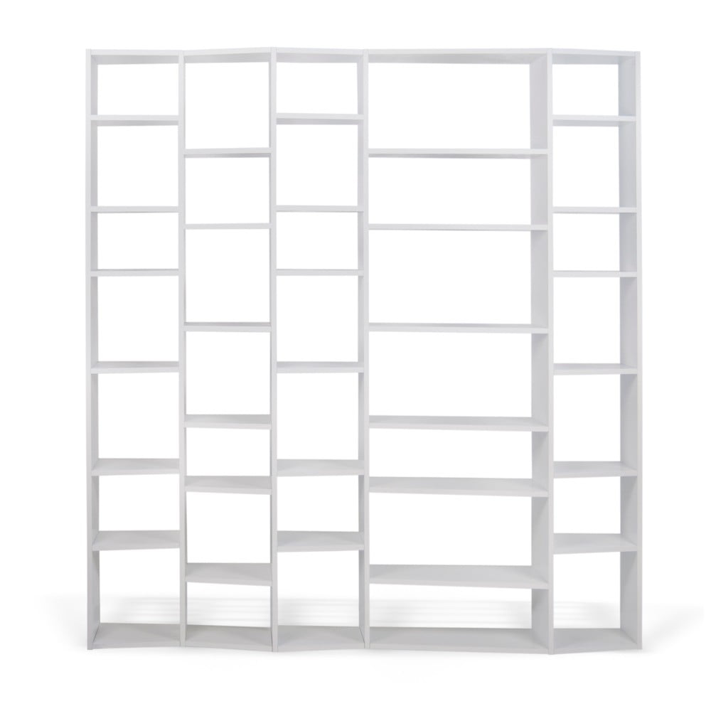 Biały regał TemaHome Valsa, szer. 216 cm