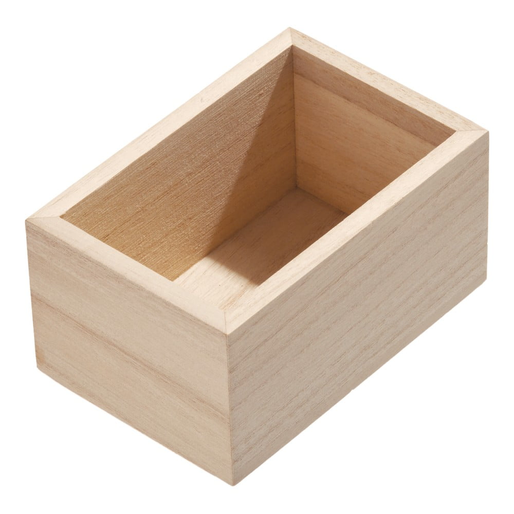 Organizer kuchenny z drewna paulownia iDesign, 12,7x8,4 cm