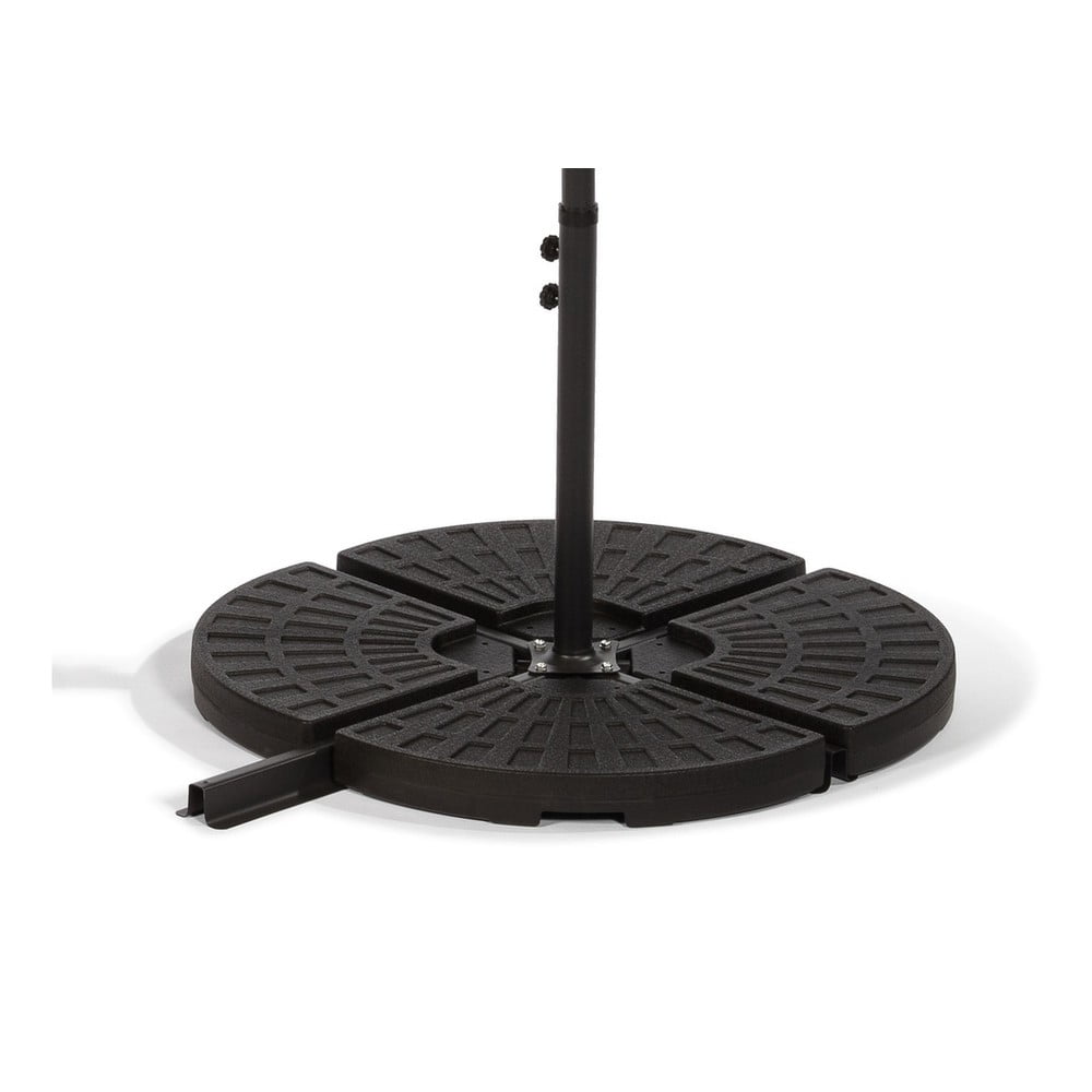 Czarna podstawka na parasol ogrodowy Bonami Essentials, ø 100 cm