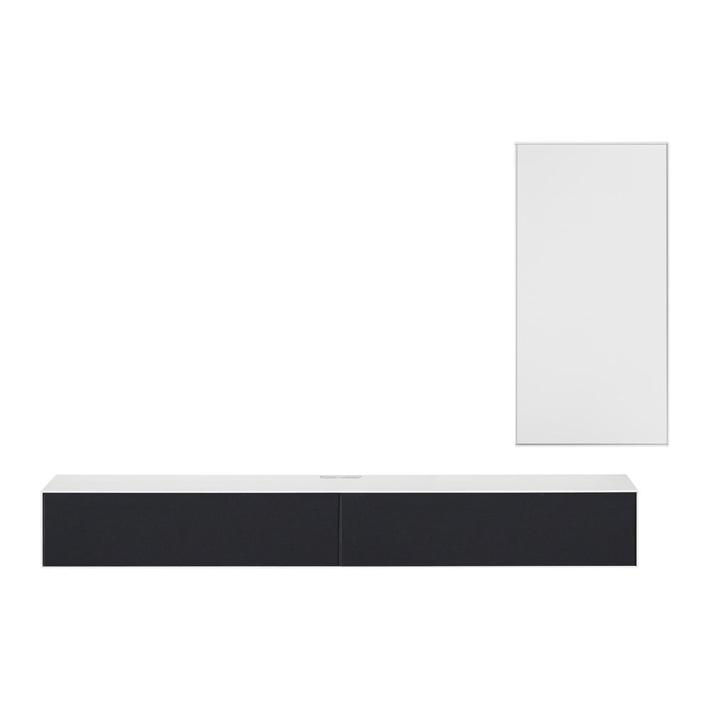 Biała szafka pod TV Edge by Hammel