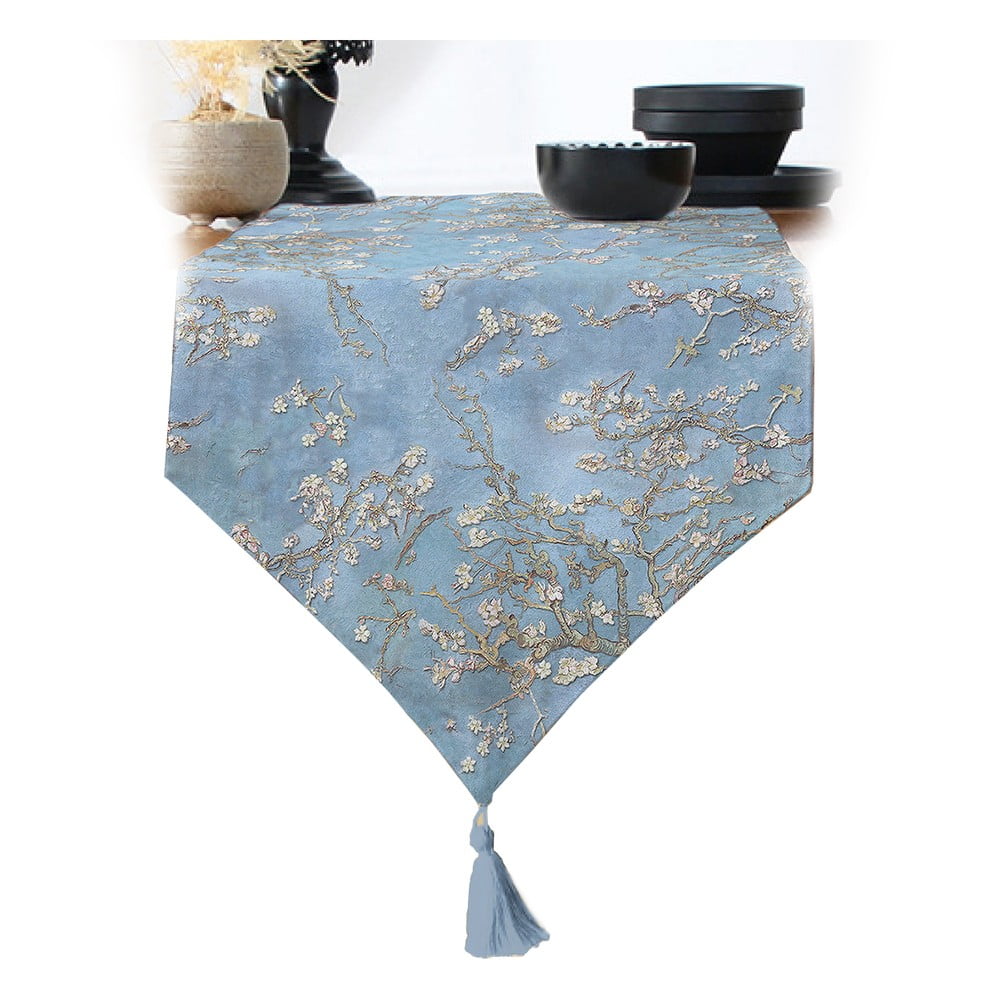 Niebieski bieżnik 140x45 cm – Minimalist Cushion Covers