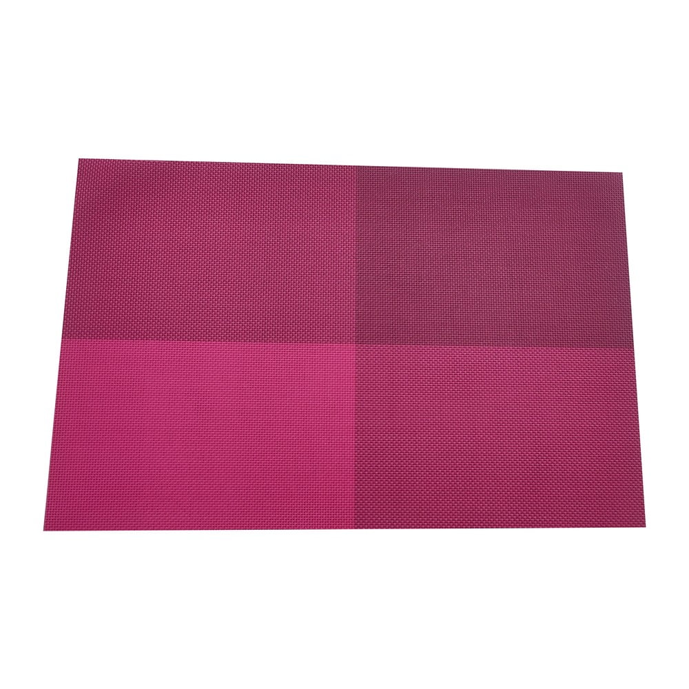 Różowa materiałowa mata stołowa zestaw 2 szt. 30x45 cm Chess – JAHU collections