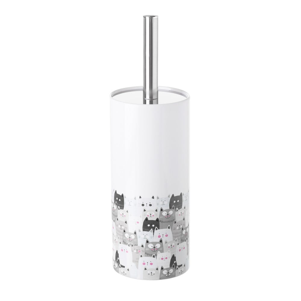 Szczotka do WC w ceramicznym stojaku Unimasa Gatos