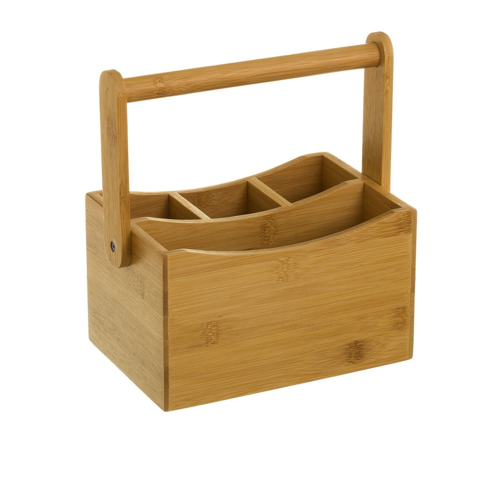 Bambusowy stojak na sztućce Unimasa Bamboo