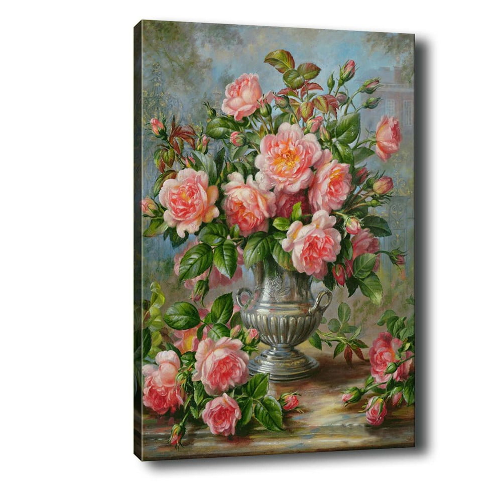Obraz Tablo Center Fresh Flowers, 40x60 cm