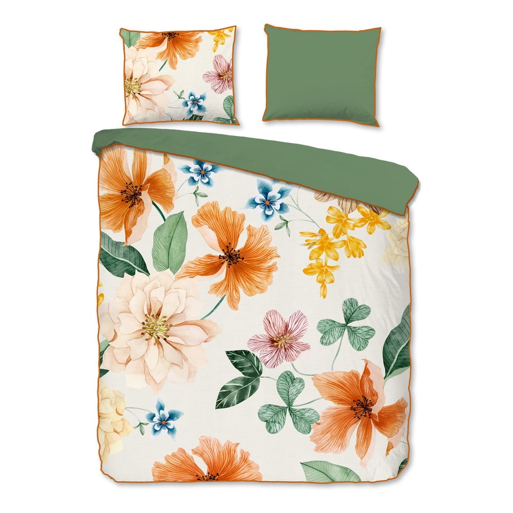 Pościel dwuosobowa z bawełny organicznej Descanso Organic, 200x200 cm