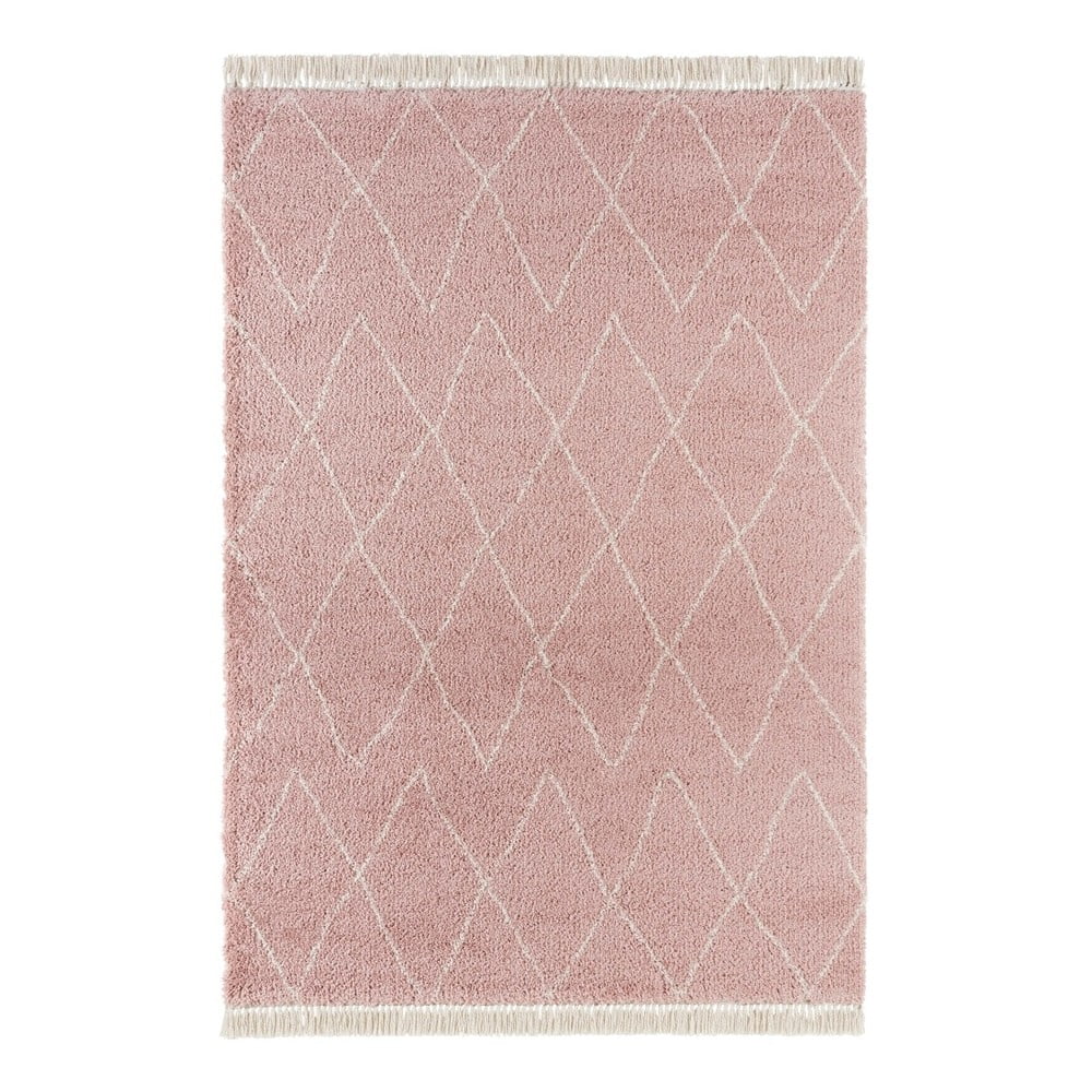 Różowy dywan Mint Rugs Jade, 80x150 cm