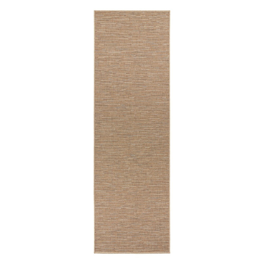 Brązowy chodnik BT Carpet Nature, 80x250 cm