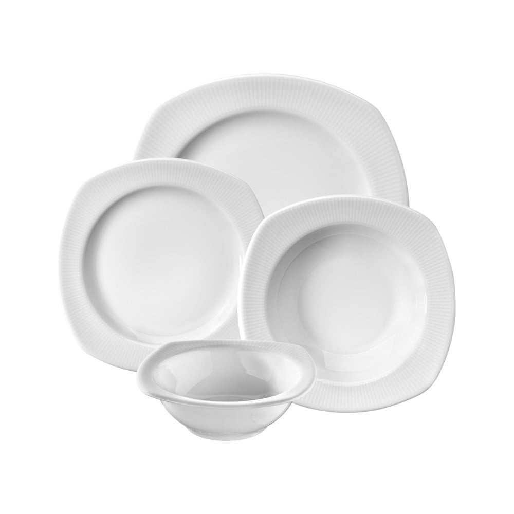 24-częściowy zestaw naczyń porcelanowych Kutahya Carlo