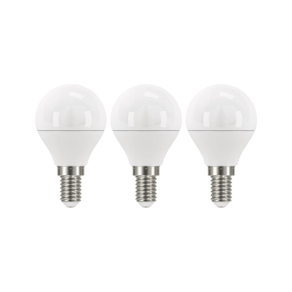 Zestaw 3 żarówek LED EMOS Classic Mini Globe Warm White, 6W E14