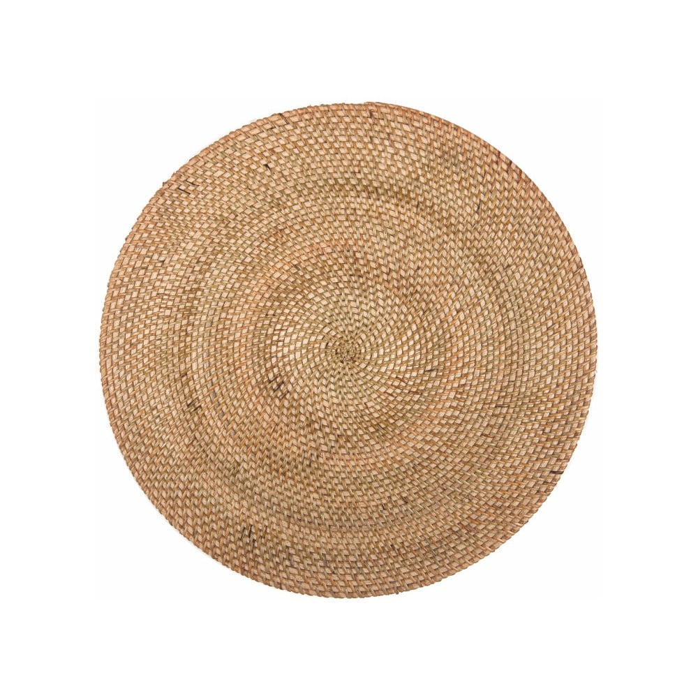 Naturalna rattanowa mata stołowa Tiseco Home Studio, ⌀ 36 cm
