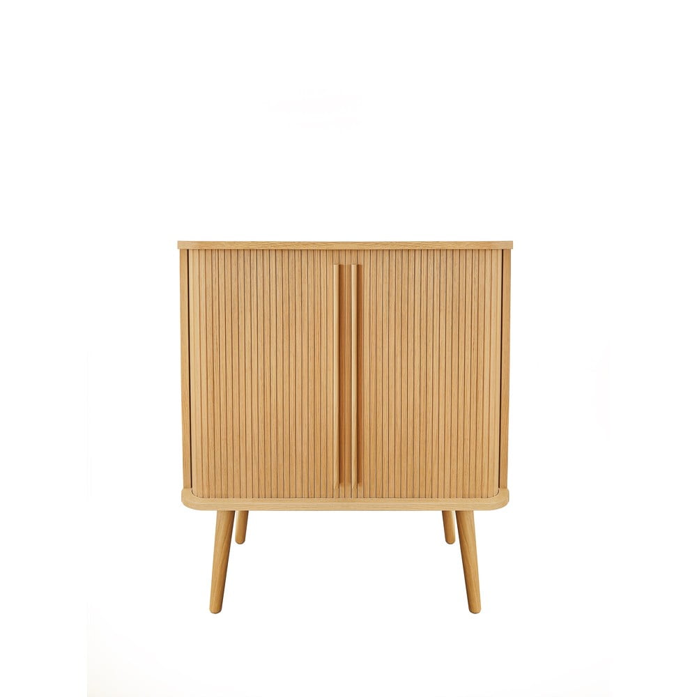 Komoda w dekorze dębu Woodman Rove Tambour, 83 x 95 cm