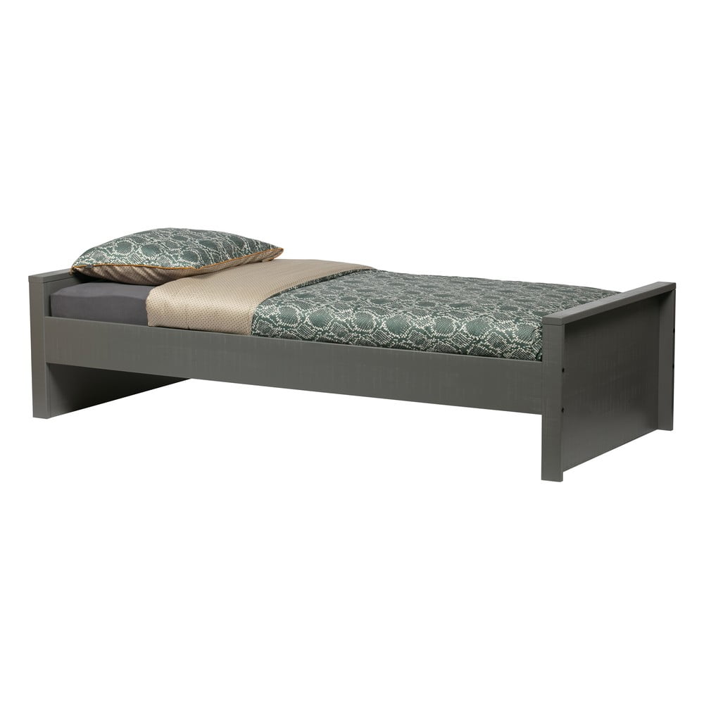 Łóżko jednoosobowe z drewna sosnowego WOOOD Morris, 90x200 cm