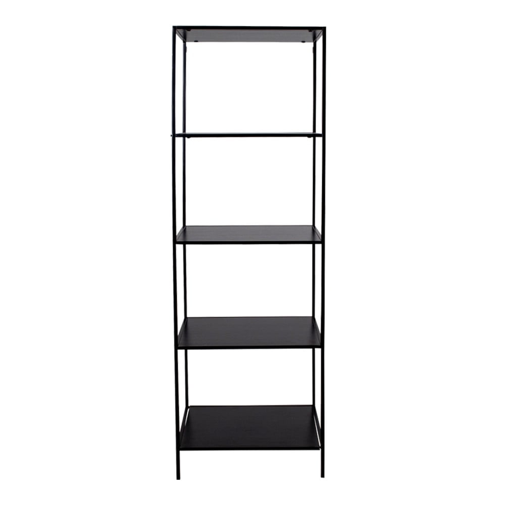 Czarny regał House Nordic Vita Shelf, 51x170 cm