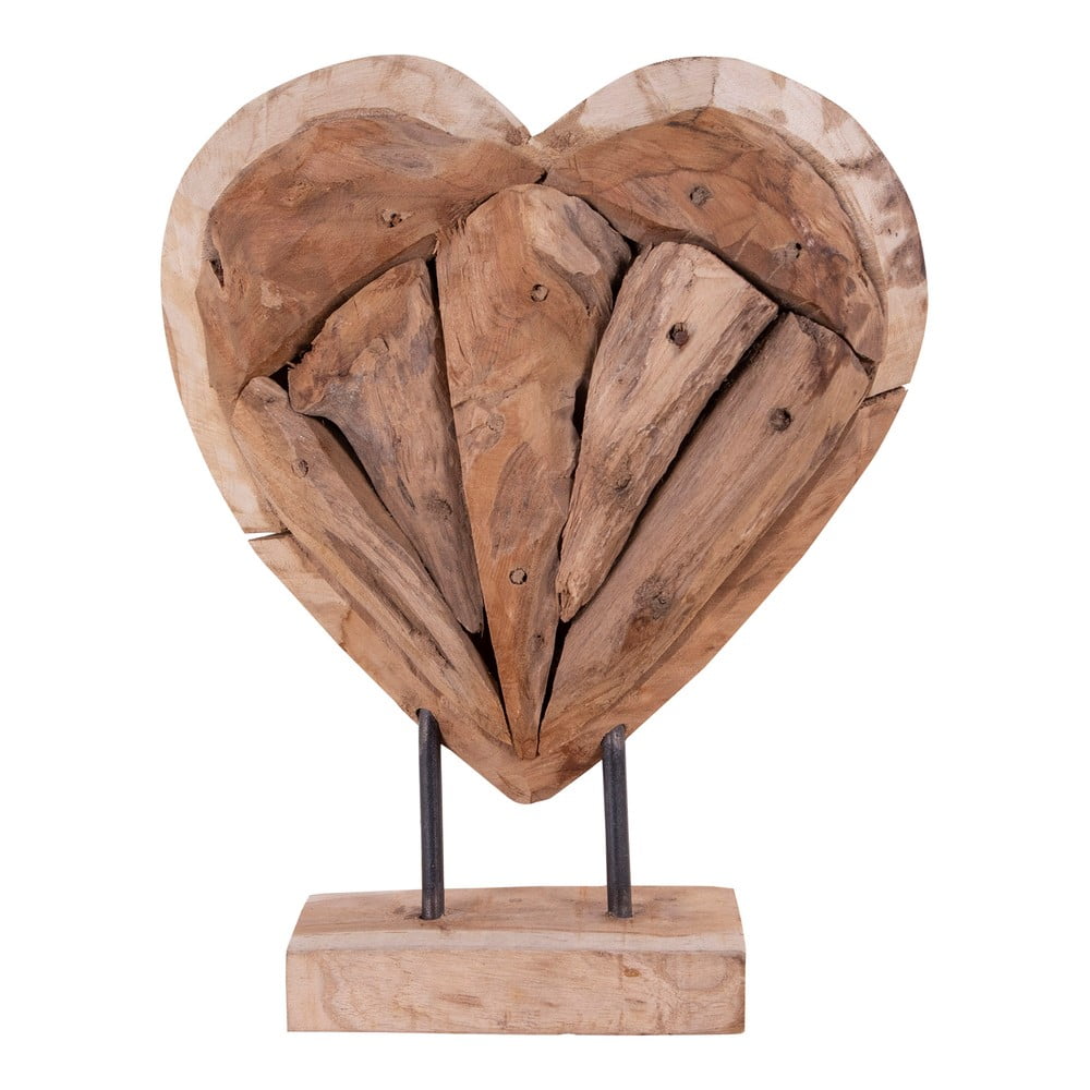 Drewniana dekoracja z drewna tekowego House Nordic Almada