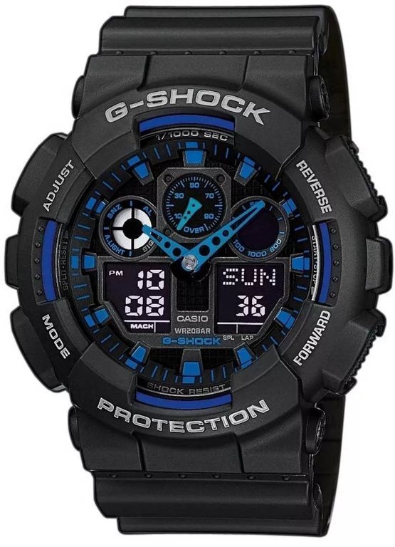 Zegarek marki Casio model GA-10_M kolor Czarny. Akcesoria Męskie. Sezon: Cały rok