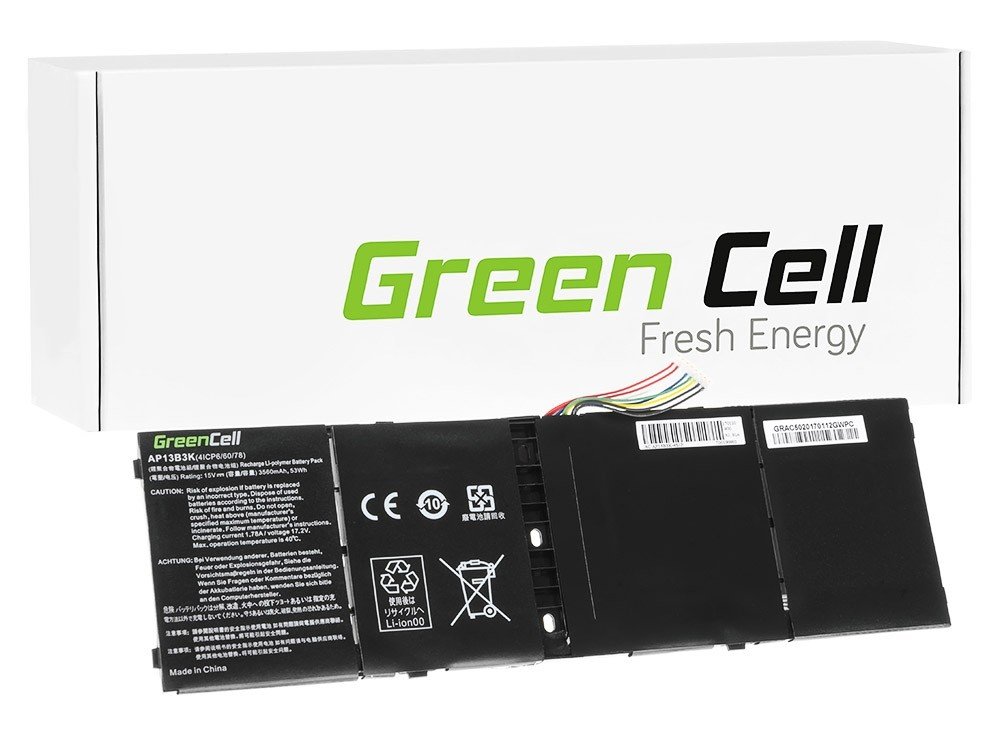 Green Cell Bateria Acer Aspire V5-552 V5-573 V7-581 R7-571 AC (AC48)