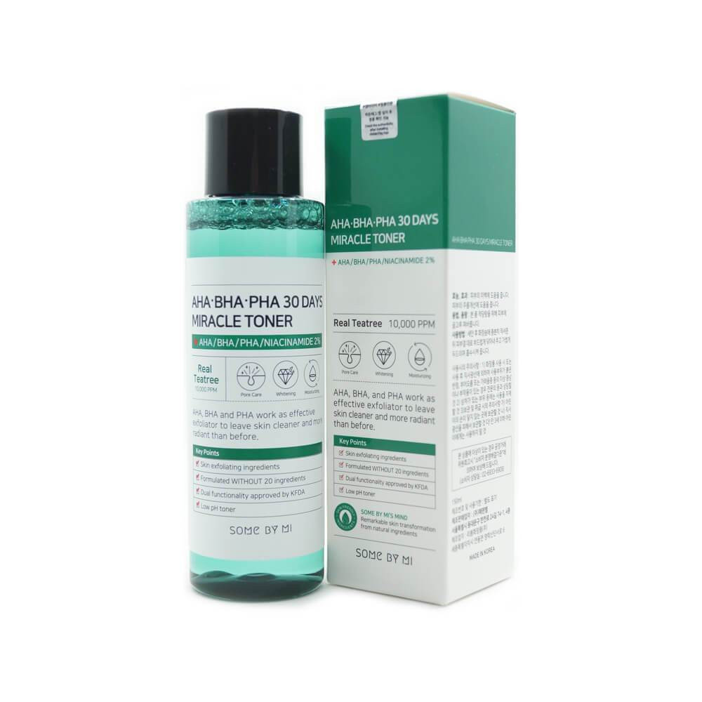 Some By Mi SomeByMi AHA/BHA/PHA 30days Miracle Toner Tonik oczyszczający z kwasami AHA/BHA/PHA 150ml 47261-uniw