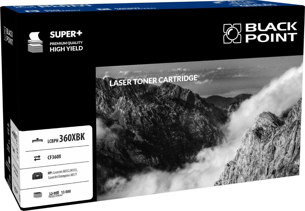 Black Point HP CF360X Black zamiennik Toner HP Color LaserJet Enterprise M552, M553, M577 LCBPH360XBK