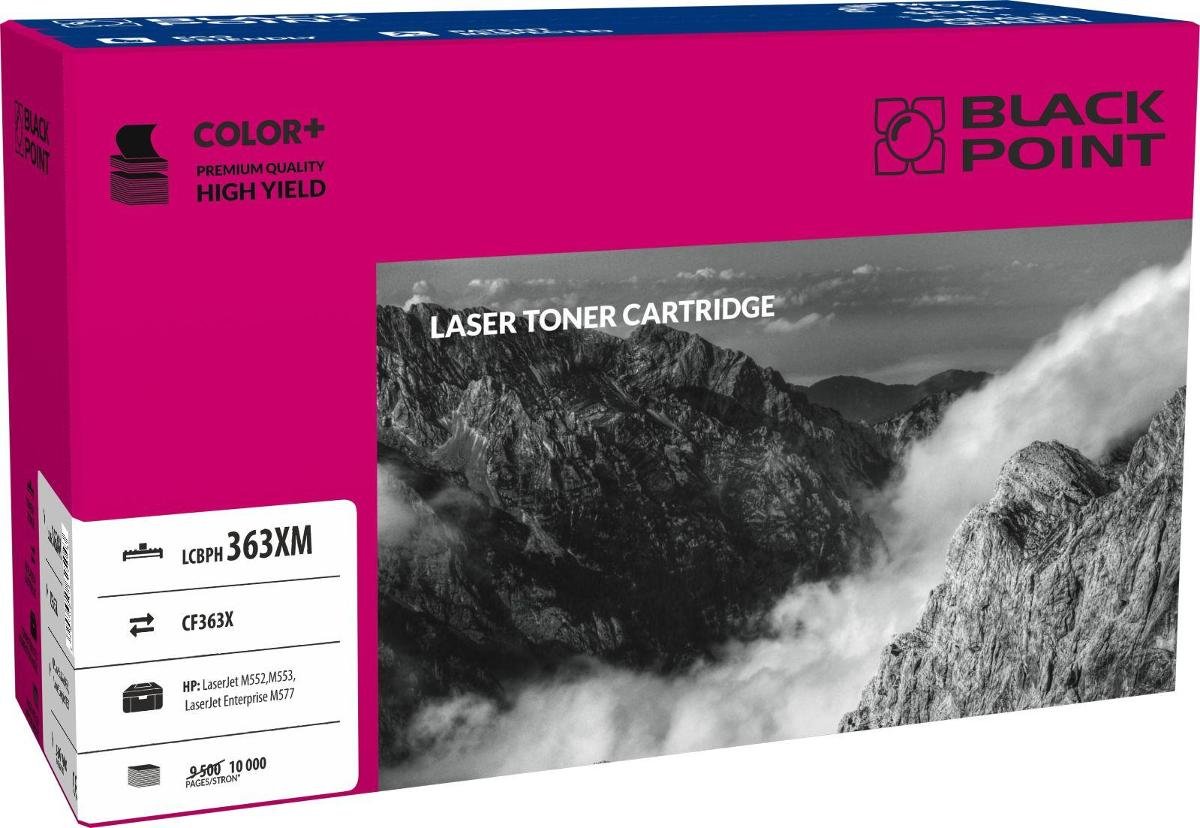 Black Point HP CF363X Magenta zamiennik Toner HP Color LaserJet Enterprise M552, M553, M577 LCBPH363XM