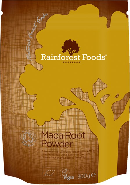 Rainforest Foods Maca BIO w proszku (300g) Rainforest Foods
