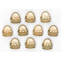 Fandy Naklejki drewniane koszyczki