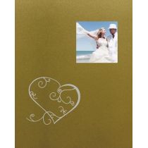 FANDY Album samoprzylepny szyty 24x29 cm 40 stron ślubny Love 2