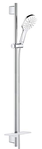 GROHE Rainshower 130 SmartActive zestaw drążków prysznicowych 3 rodzaje strumienia | Moon White | 26579LS0