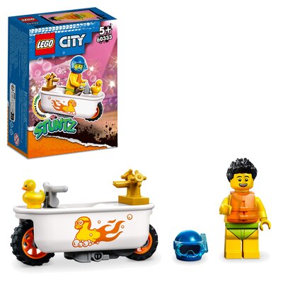 LEGO City Kaskaderski motocykl-wanna 60333