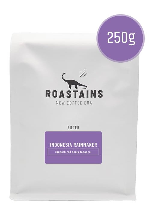 Kawa ziarnista Roastains Indonezja Rainmaker FILTR 250g