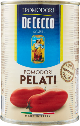 ﻿De Cecco Pomidory bez skórek 400 g